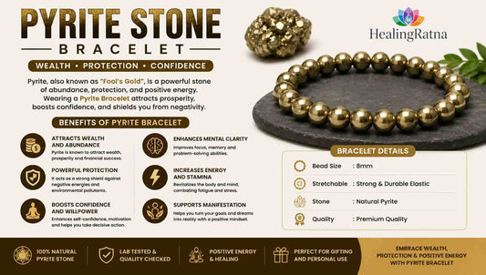 Astrological Pyrite Bracelet Benefits and Meaning