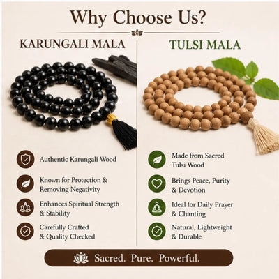 <strong>Karungali & Tulsi Mala </strong>