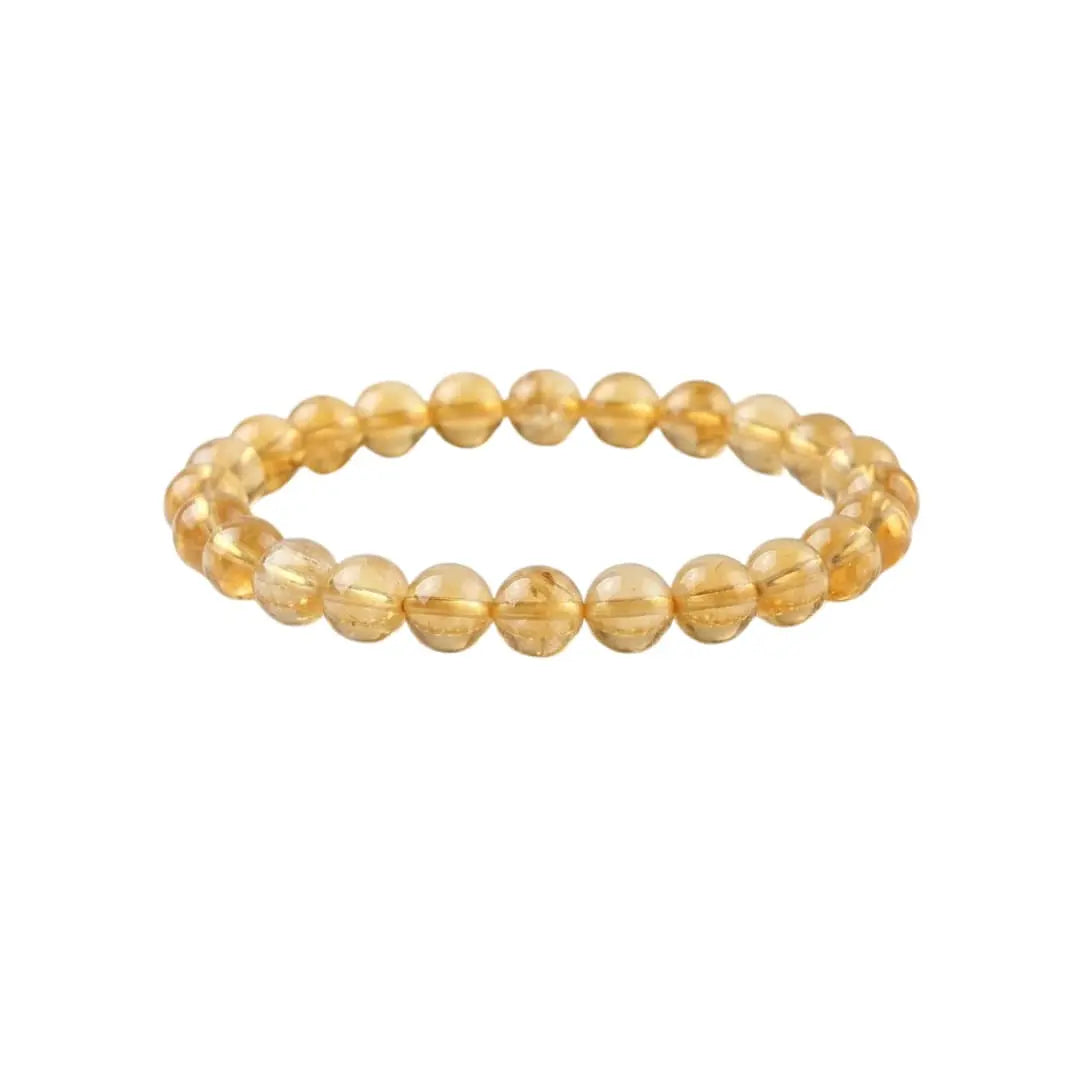 Citrine Stone Bracelet 8mm with AAA Quality Beads
