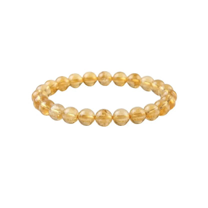 Citrine Stone Bracelet 8mm with AAA Quality Beads