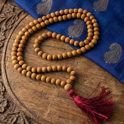 Certified Chandan Mala 108 for Spiritual Practice