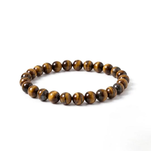 Golden Brown Tiger Eye Bracelet for Men