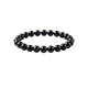 AAA Black Tourmaline Bead Bracelet – Negative Energy Protection
