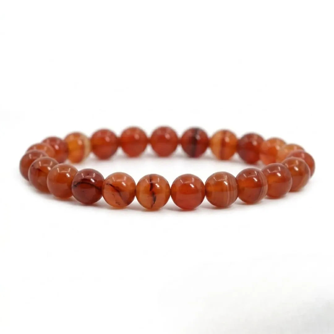 carnelian bracelet 8mm