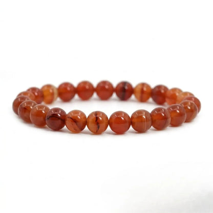 carnelian bracelet 8mm