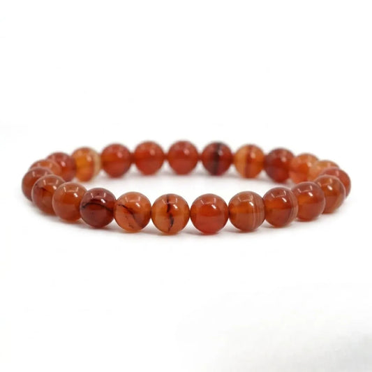 carnelian bracelet 8mm