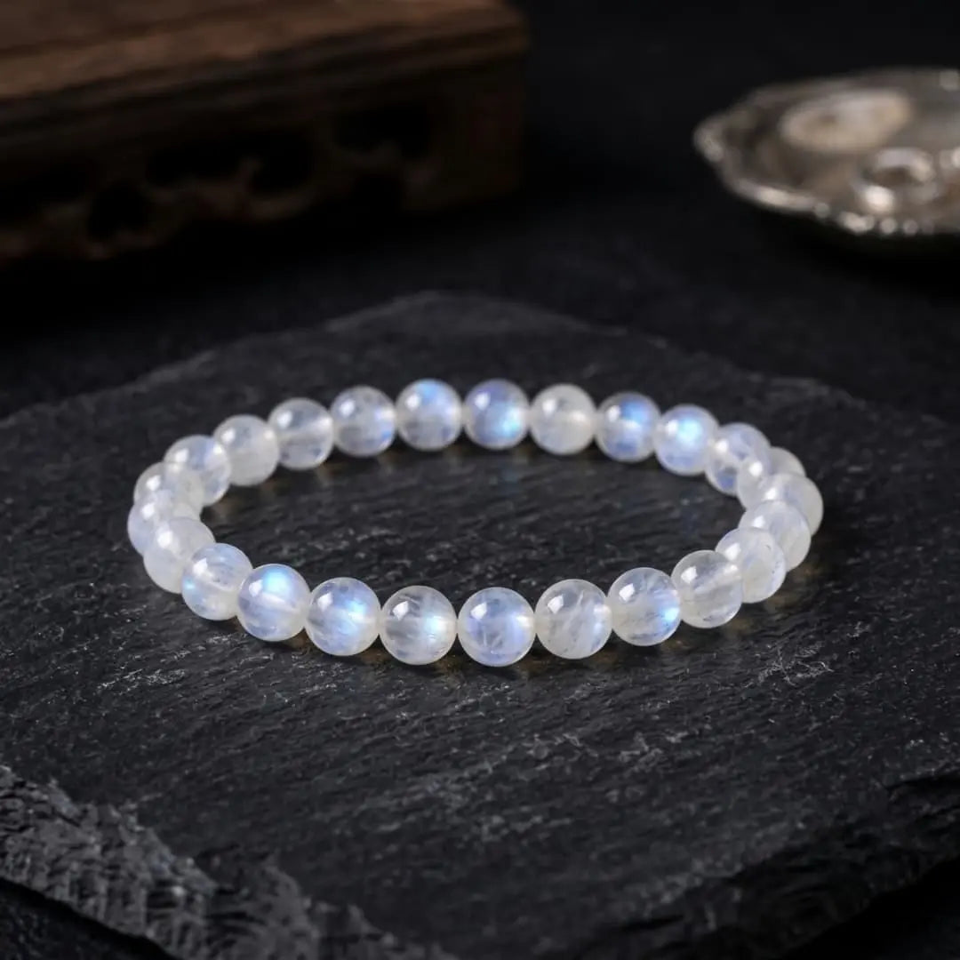 Natural Moonstone Bracelet for Women and Men