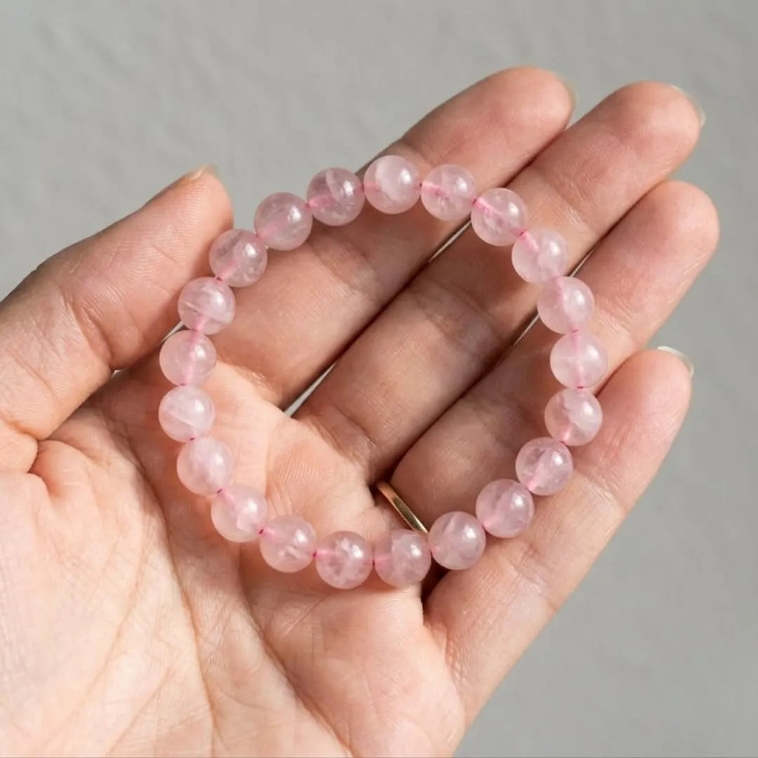 Rose Quartz Bracelet – Love Attraction Stone & Heart Chakra Healing