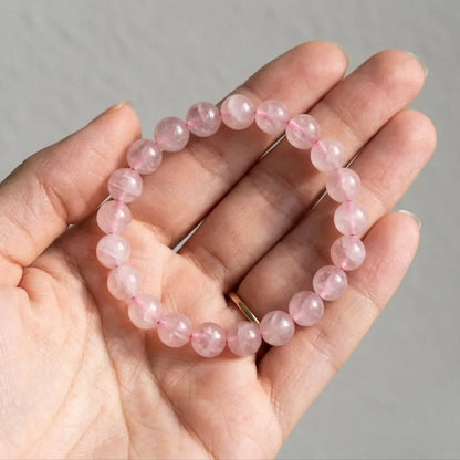 Rose Quartz Bracelet – Love Attraction Stone & Heart Chakra Healing