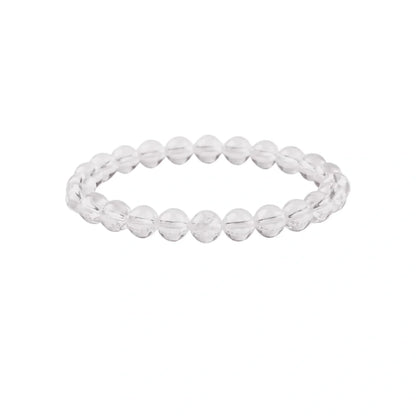 Certified Natural Clear Quartz Bracelet 8mm with AAA Quality Beads