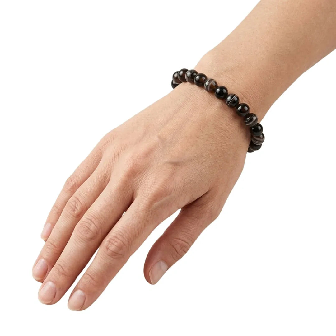 Sulemani Aqeeq Bracelet Styled on Hand for Daily Wear